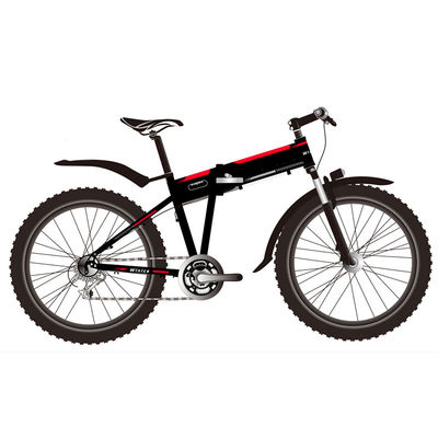 دوچرخه برقی تاشو 0.25 کیلو وات ، دوچرخه برقی کوهی برای بزرگسالان