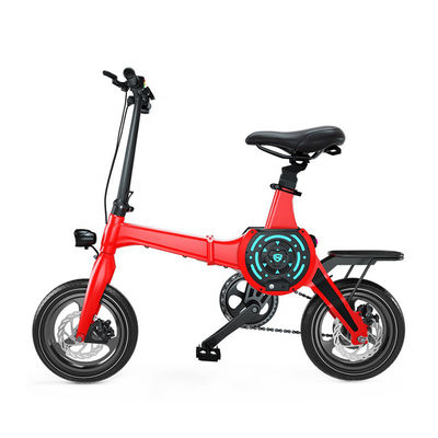 دوچرخه برقی برای بزرگسالان 450W eBike با 18.6MPH تا 28 مایل مسافت 14 اینچ تایرهای پر از هوا