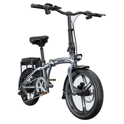 دوچرخه الکتریکی دوچرخه فولادی چنگال 48V 250W Shimano 7 سرعت تاشو دوچرخه برقی برقی