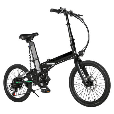 دوچرخه تاشو برقی سبک وزن ODM با لاستیک 3.0 مونتاژ شده است