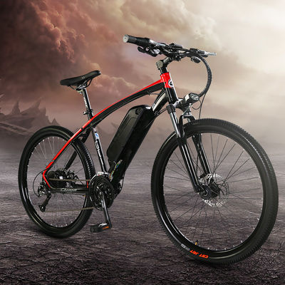 70E نمایش سبک وزن دوچرخه E Mtb ، 48T Alu Electric Hybrid Mountain Bike