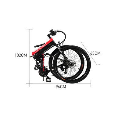 دوچرخه تاشو برقی سبک وزن 23 کیلوگرم MTB 250w برای چند برنامه
