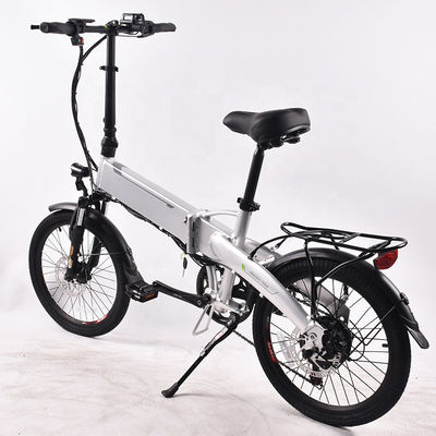 دوچرخه E تاشو 500W 20 ، Ebike تاشو سبک با باتری قابل جدا شدن 10Ah