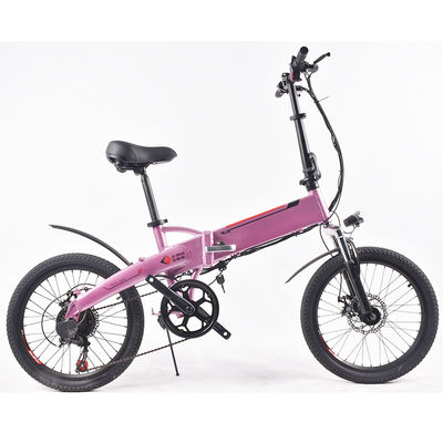 دوچرخه تاشو برقی سبک وزن 0.35 کیلو وات 34 کیلوگرم وزن ناخالص 20 اینچ