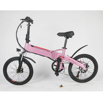 دوچرخه تاشو برقی سبک وزن 0.35 کیلو وات 34 کیلوگرم وزن ناخالص 20 اینچ