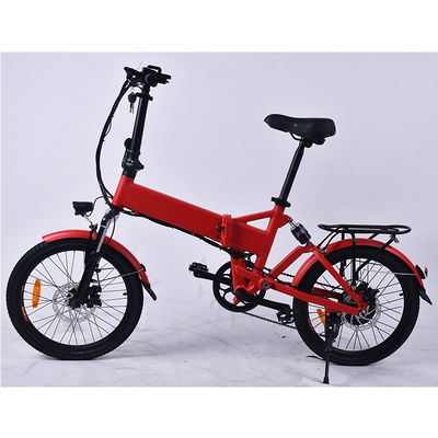 دوچرخه تاشو برقی سبک وزن 7Speed ​​20 اینچی با موتور 0.35KW