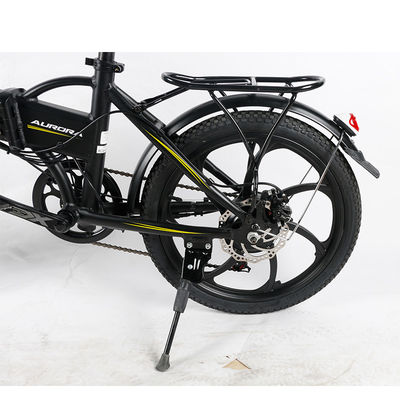 20x1.95 دوچرخه تاشو برقی سبک وزن 50 کیلومتر در ساعت حداکثر سرعت با زنجیره KMC