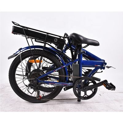دوچرخه تاشو برقی سبک وزن 250 وات 18.6 مایل در ساعت از قبل مونتاژ شده است