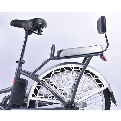 دوچرخه برقی فولادی قاب فولادی ، دوچرخه کمکی پدالی سبک 22 اینچی