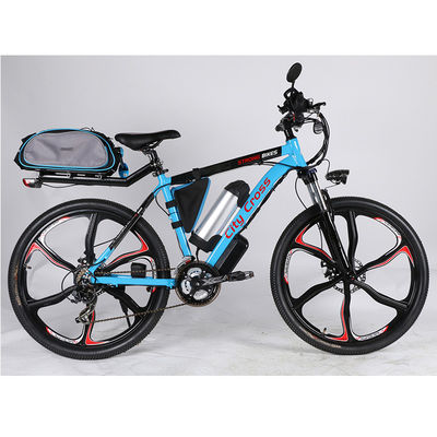 دوچرخه برق 36 ولت الکتریکی ، دوچرخه باربری برقی تاشو 28 اینچی 6Geared