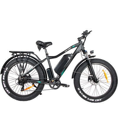 7Speed ​​Fat Tire Electric Electric Mountain Bike 26in 20 Miles Endurance