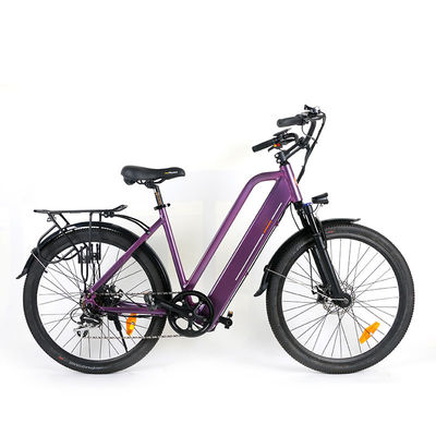 دوچرخه برقی سبک وزن 27.5 اینچ خانمها 20MPH دوچرخه برقی خانمها