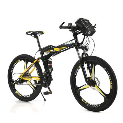 دوچرخه کوهستان برقی تاشو ۲۹ اینچی ۲۷.۵ برای بزرگسالان سیستم تعلیق کامل ۶ پره E-Mtb